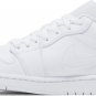 Mens Wmns Air Jordan 1 Low Triple White 2022 553558 136