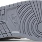 Mens Wmns Air Jordan 1 Low Vintage Grey 553558 053