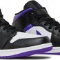 Mens Wmns Air Jordan 1 Mid Dark Iris 554724 095