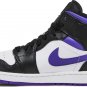Mens Wmns Air Jordan 1 Mid Dark Iris 554724 095