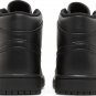 Mens Wmns Air Jordan 1 Mid Triple Black 2022 554724 093