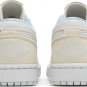 Mens Wmns Air Jordan 1 Low Sail Canvas DQ4151 500