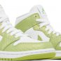 Mens Wmns Air Jordan 1 Mid SE Green Python DV2959 113