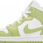 Mens Wmns Air Jordan 1 Mid SE Green Python DV2959 113