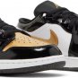 Mens Wmns Air Jordan 1 Low SE GS 'Gold Toe' DR6970 071