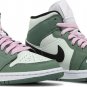 Mens Wmns Air Jordan 1 Mid SE Dutch Green CZ0774 300