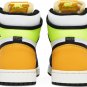 Mens Wmns Air Jordan 1 Retro High OG Volt Gold 555088 118