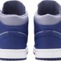 Mens Wmns Air Jordan 1 Mid SE Iron Purple Deep Royal DH7821 500