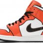 Mens Wmns Air Jordan 1 Mid SE Turf Orange DD6834 802