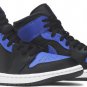 Mens Wmns Air Jordan 1 Mid Hyper Royal 554724 077