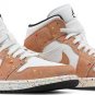 Mens Wmns Air Jordan 1 Mid SE Brushstroke Paint Splatter DA8005 100