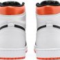 Mens Wmns Air Jordan 1 Retro High OG Electro Orange 555088 180