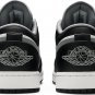 Mens Wmns Air Jordan 1 Low Black Medium Grey 553558 040