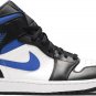 Mens Wmns Air Jordan 1 Mid Racer Blue 554724 140