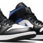 Mens Wmns Air Jordan 1 Mid Racer Blue 554724 140