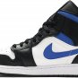 Mens Wmns Air Jordan 1 Mid Racer Blue 554724 140