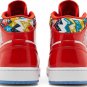 Mens Wmns Air Jordan 1 Mid SE Barcelona Sweater DC7294 600