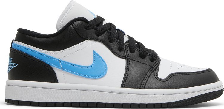 Mens Wmns Air Jordan 1 Low Black University Blue DC0774 041