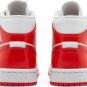 Mens Wmns Air Jordan 1 Mid Habanero Red BQ6472 116