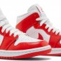 Mens Wmns Air Jordan 1 Mid Habanero Red BQ6472 116