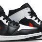 Mens Wmns Air Jordan 1 Mid Chile Red 554724 075