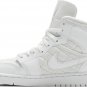 Mens Wmns Air Jordan 1 Mid SE White Quilted DB6078 100