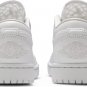 Mens Wmns Air Jordan 1 Low Breathe Triple White DC9508 100
