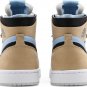 Mens Wmns Air Jordan 1 High Zoom Comfort High Psychic Blue Sesame CT0979 400
