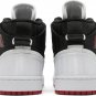 Mens Wmns Air Jordan 1 Mid SE Utility White Black Gym Red DD9338 016