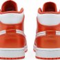 Mens Wmns Air Jordan 1 Mid SE Electro Orange DM3531 800