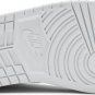 Mens Wmns Air Jordan 1 Mid Triple White 554724 130