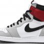 Mens Wmns Air Jordan 1 Retro High OG Smoke Grey 555088 126
