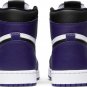 Mens Wmns Air Jordan 1 Retro High OG Court Purple 2.0 555088 500