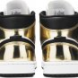 Mens Wmns Air Jordan 1 Mid SE Metallic Gold DC1419 700