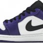 Mens Wmns Air Jordan 1 Low Court Purple 553558 500
