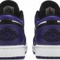 Mens Wmns Air Jordan 1 Low Court Purple 553558 500
