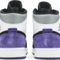 Mens Wmns Air Jordan 1 Mid SE Varsity Purple 852542 105