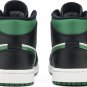 Mens Wmns Air Jordan 1 Mid Pine Green 554724 067