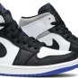 Mens Wmns Air Jordan 1 Mid SE Royal Black Toe 852542 102