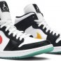 Mens Wmns Air Jordan 1 Mid Alternate Swoosh BQ6472 063