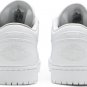 Mens Wmns Air Jordan 1 Low Triple White 553558 130