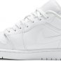 Mens Wmns Air Jordan 1 Low Triple White 553558 130