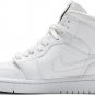 Mens Wmns Air Jordan 1 Mid White Snakeskin BQ6472 110
