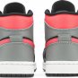 Mens Wmns Air Jordan 1 Mid Pink Shadow 554724 059
