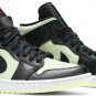 Mens Wmns Air Jordan 1 Mid SE Black Barely Volt CV5276 003