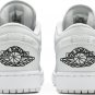 Mens Wmns Air Jordan 1 Low White Camo DC9036 100