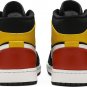 Mens Wmns Air Jordan 1 Mid SE Amarillo 852542 087