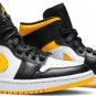 Mens Wmns Air Jordan 1 Mid SE White Laser Orange CV5276 107