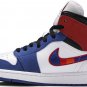 Mens Wmns Air Jordan 1 Mid Multicolored Swoosh 852542 146