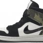 Mens Wmns Air Jordan 1 Mid Camo CW5490 001